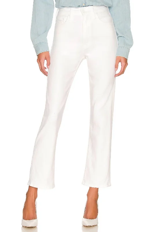 Women's Formal Pants-High Waisted Rider Ankle Jean In Fairest Of Them All