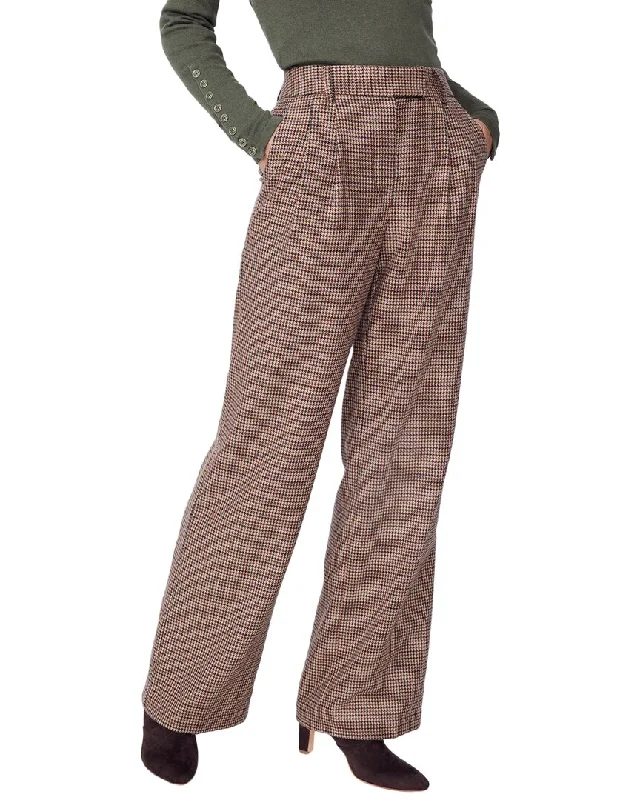 Women's Sarong Pants-J.McLaughlin Newman Wool-Blend Pant