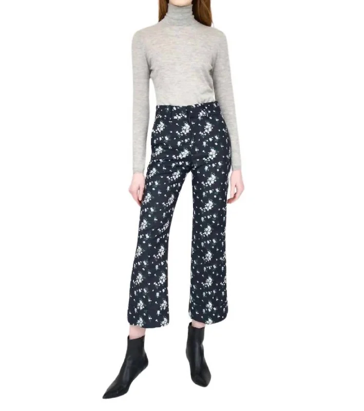 Women's Warm Pants-Mallory Pant In Floral