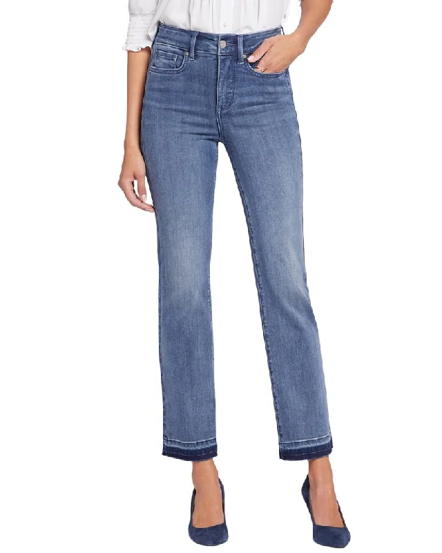 Women's Chino Pants-NYDJ High Straight Playlist Straight Jean