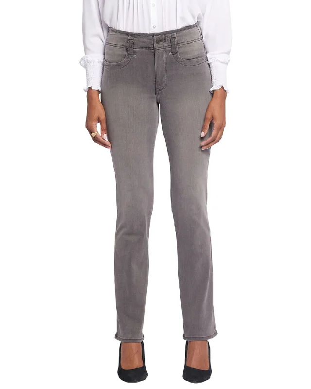 Women's Jogger Pants-NYDJ Marilyn Smokey Mountain Straight Leg Jean