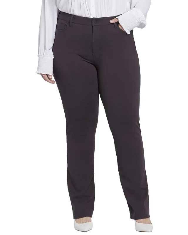 Women's Feminine Pants-NYDJ Plus Marilyn Straight Pant