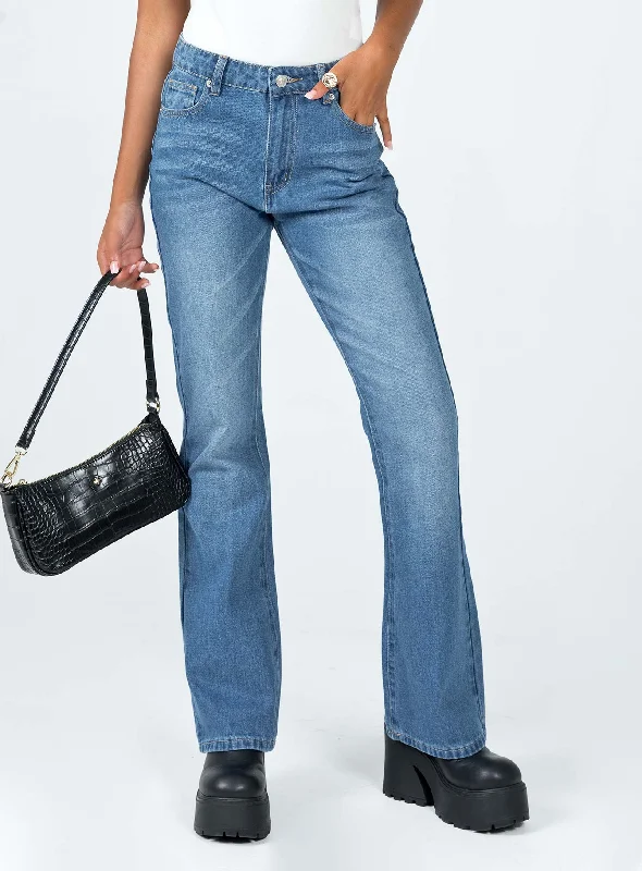 Women's Dress Pants-Interlaken Denim Jeans