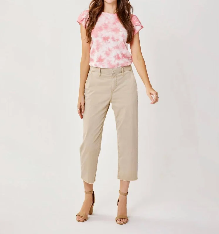 Women's Vintage Pants-Sausalito Pants In Light Khaki