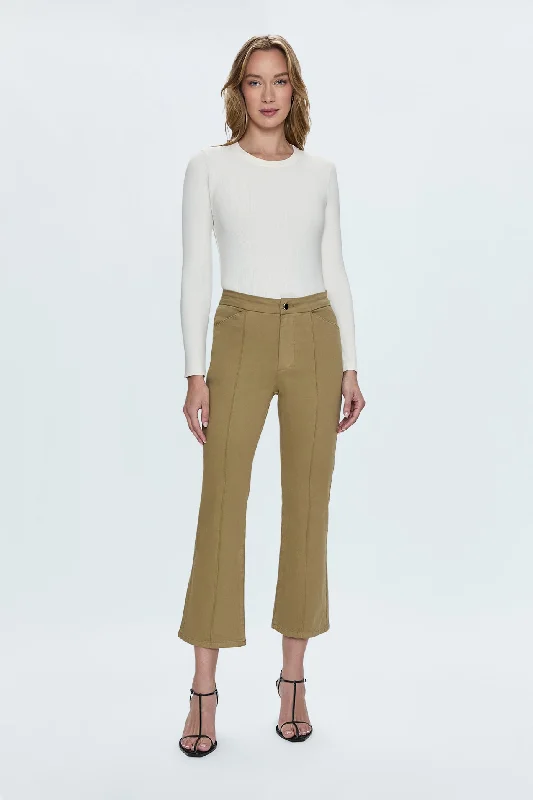 Women's Stone Wash Pants-Simone Pant - Khaki