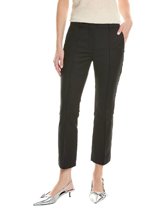 Women's Acid Wash Pants-Sportmax Antony Long Trouser