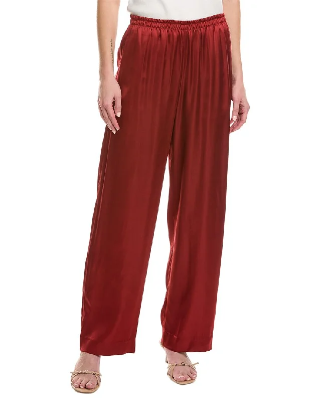 Women's Sequin Pants-Vince Drop-Waist Fluid Pull-On Pant