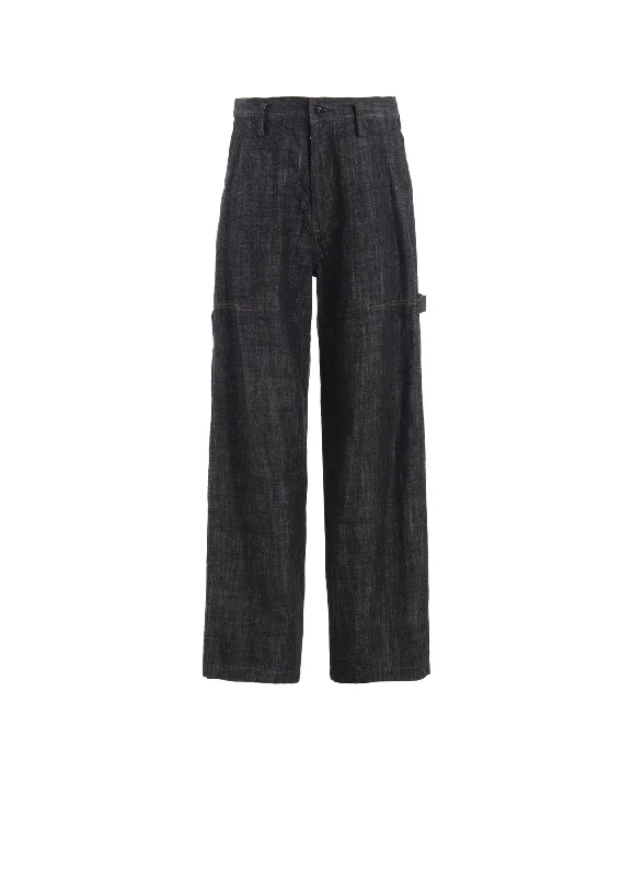 Women's Glen Plaid Pants-【12/13 12:00(JST) Release】8OZ DENIM WORK PANTS